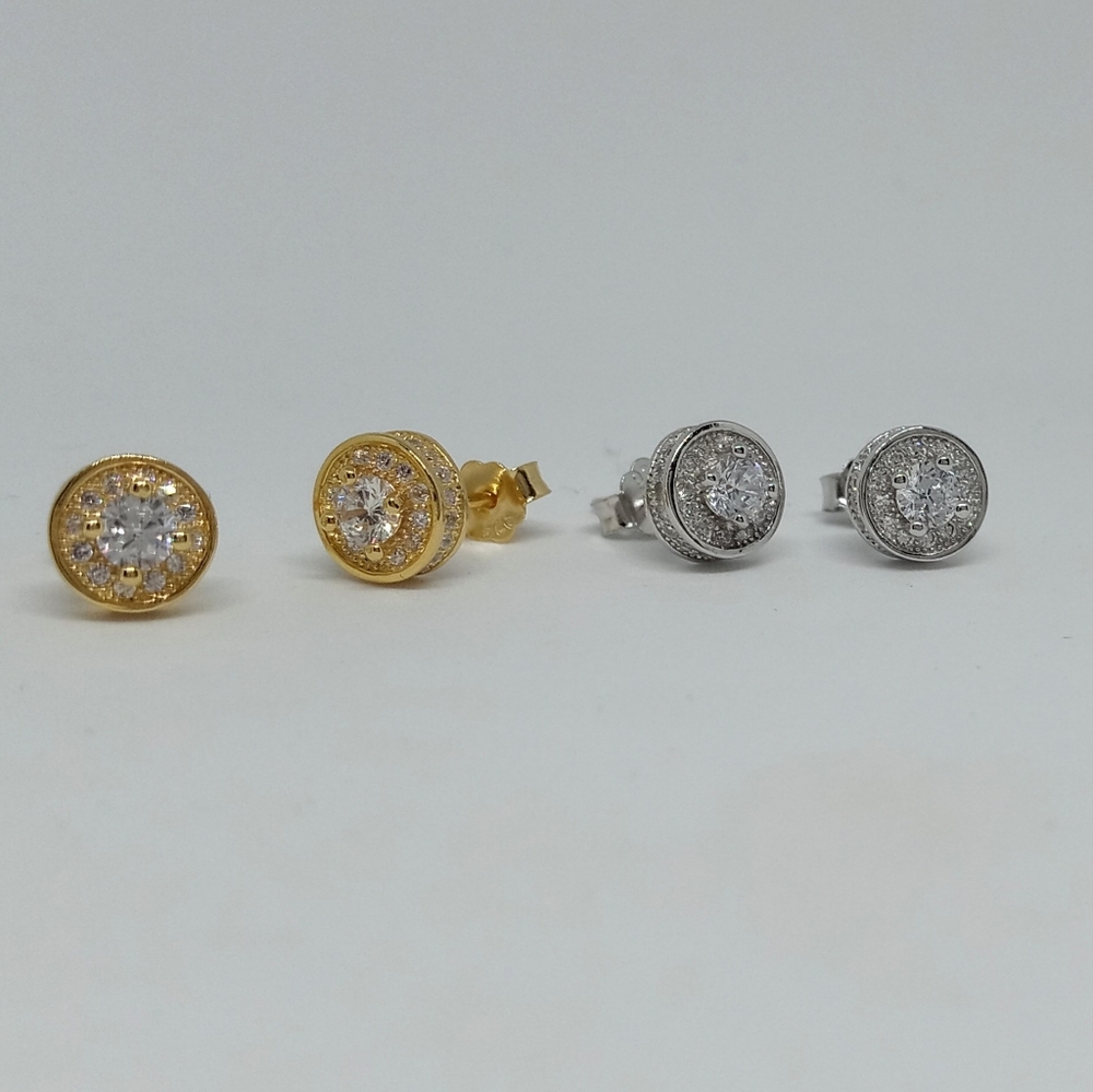 Small Sterling Silver Studs